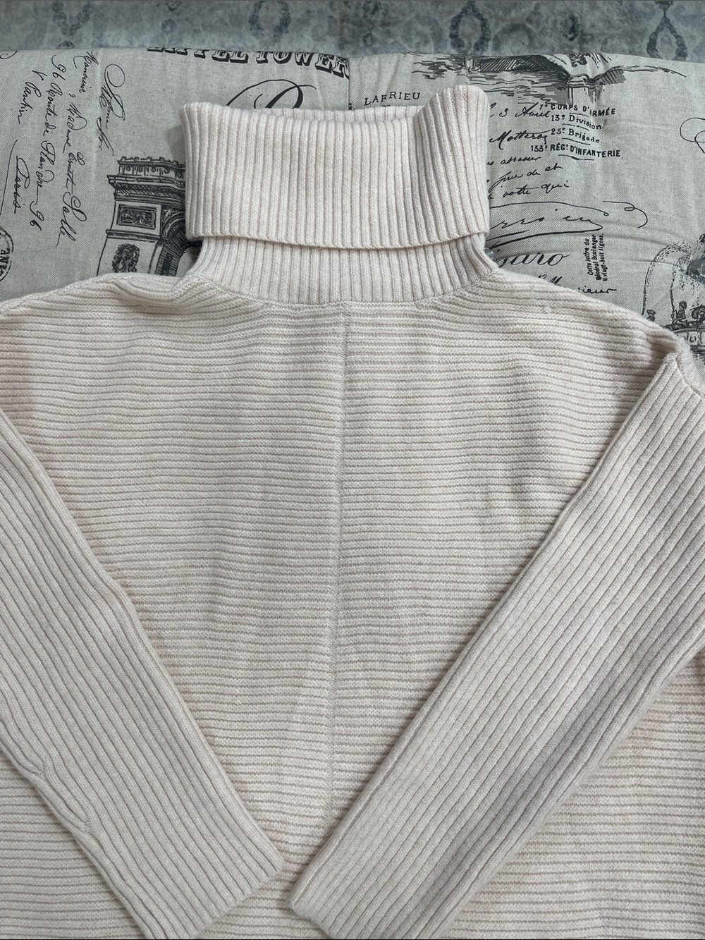 🇨🇦 Sweet Romeo Rib Knit Sweater Turtleneck Sweater - Picture 4 of 12